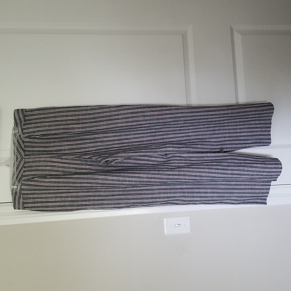 Banana Republic wide leg summer trousers NWOT size 8 - Picture 2 of 8